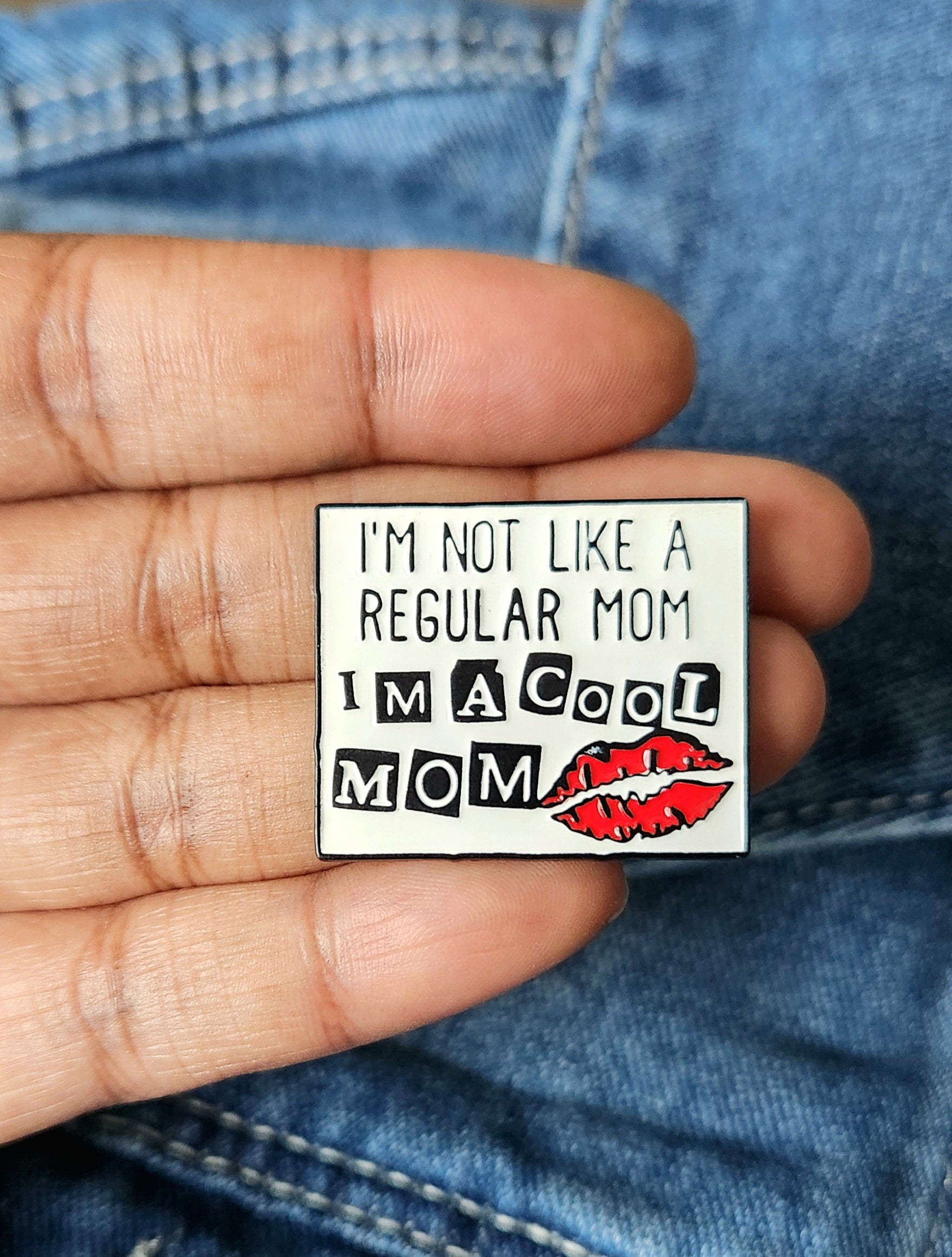 Cool Mom Enamel Pin | Funny Mom Gift | Mother’s Day Gift Idea | Mean Girls Inspired Pin | Trendy Mom Accessory