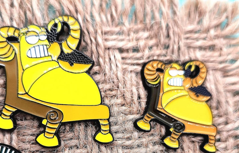 Hedonism Bot Enamel Pin