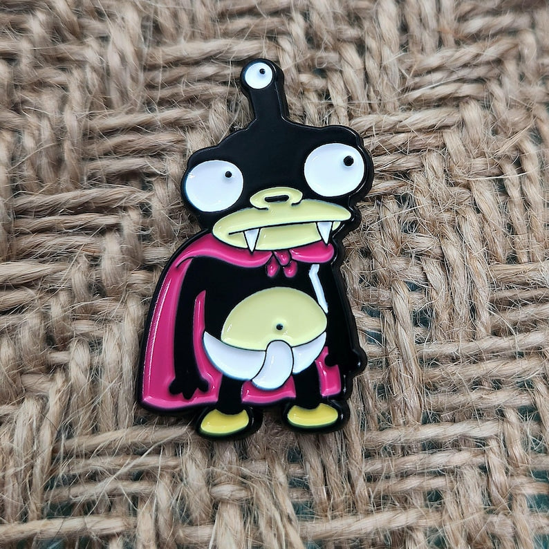 Lord Nibbler Cape & Diaper Enamel Pin