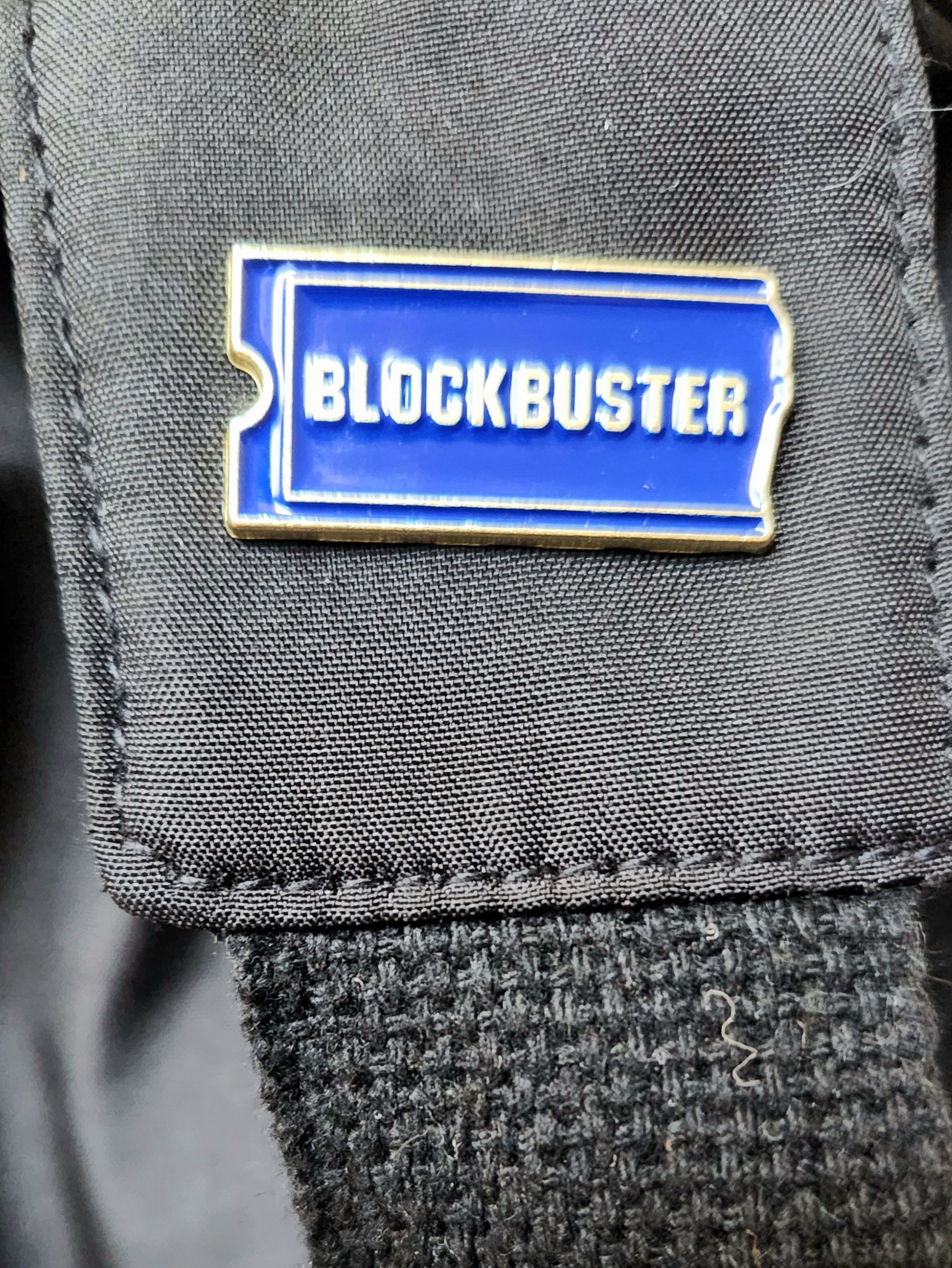 Retro Movie Rental Ticket Enamel Pin | 90s Nostalgia Pin | Video Store Aesthetic | Retro Pop Culture Pin