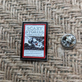 Scary Stories Book Enamel Pin | Retro Horror Nostalgia Pin | 90s Book Lover Gift | Spooky Aesthetic Pin | Creepy Cute Accessory