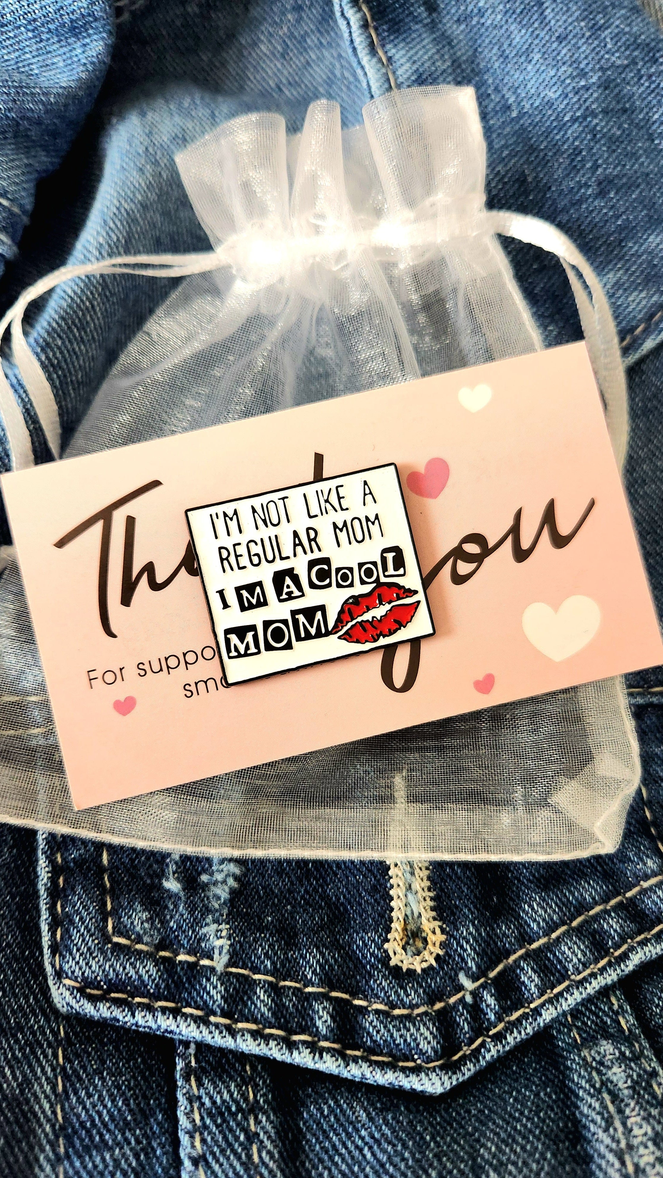Cool Mom Enamel Pin | Funny Mom Gift | Mother’s Day Gift Idea | Mean Girls Inspired Pin | Trendy Mom Accessory